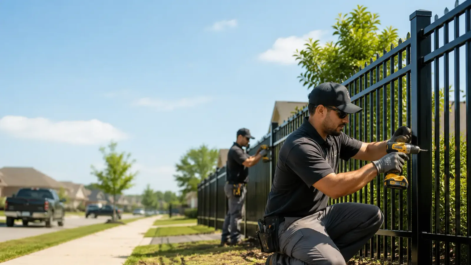 Metal Fence Installation in Southampton, NY